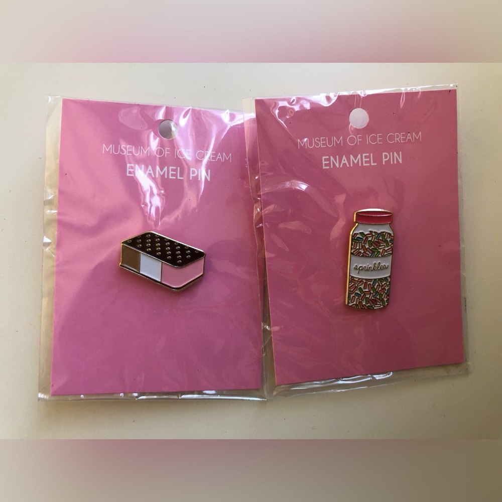 BRAND NEW! Museum of Ice Cream enamel pins